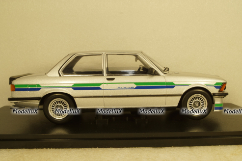 BMW Alpina C1 2.3  (E21) 1980, silver, 3-series,  KKDC181172, KK-Scale 1:18
