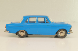 Москвич-408 А1, синий, капот 2 зажима, Тантал/Радон 1:43