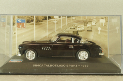 Simca Talbot Lago Sport 1959, black, Altaya 1:43