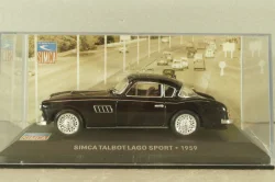 Simca Talbot Lago Sport 1959, black, Altaya 1:43