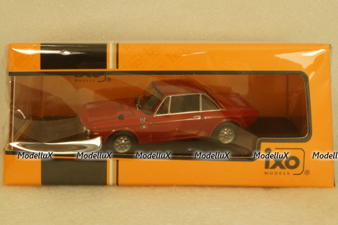 Lancia Fulvia  Coupe 1.6 HF 1969 red, CLC397N, IXO 1:43