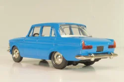 Москвич-408 А1, синий, капот 2 зажима, Тантал/Радон 1:43