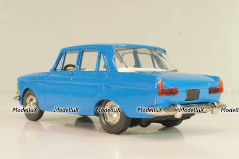 Москвич-408 А1, синий, капот 2 зажима, Тантал/Радон 1:43