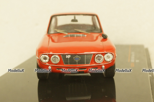 Lancia Fulvia  Coupe 1.6 HF 1969 red, CLC397N, IXO 1:43