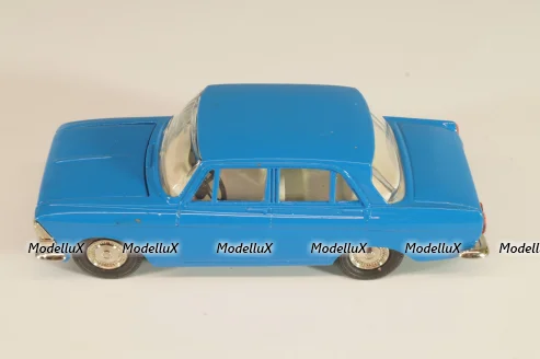 Москвич-408 А1, синий, капот 2 зажима, Тантал/Радон 1:43
