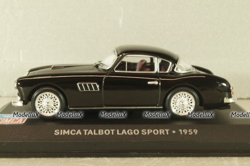 Simca Talbot Lago Sport 1959, black, Altaya 1:43
