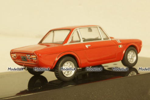 Lancia Fulvia  Coupe 1.6 HF 1969 red, CLC397N, IXO 1:43