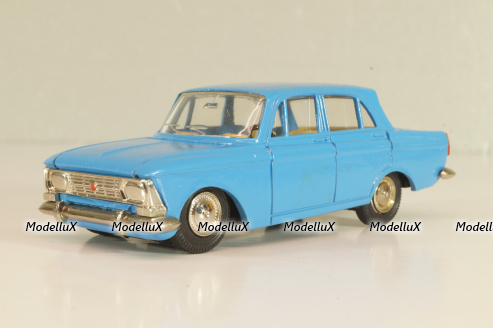 Москвич-408 А1 71, светло-синий, капот пластина, Тантал/Радон 1:43