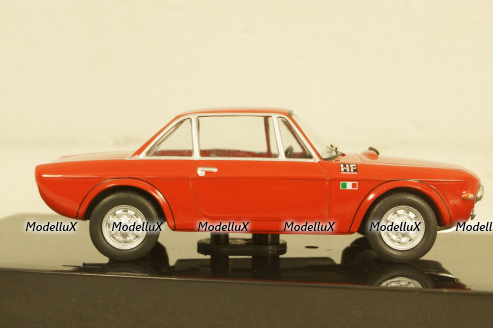 Lancia Fulvia  Coupe 1.6 HF 1969 red, CLC397N, IXO 1:43