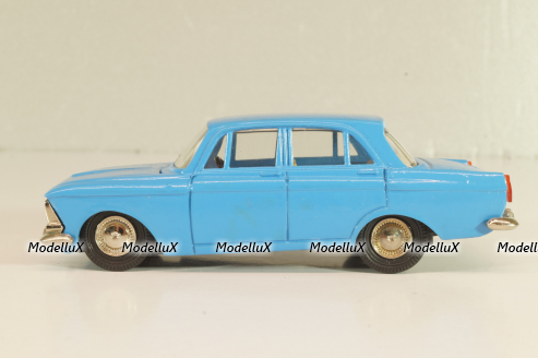Москвич-408 А1 71, светло-синий, капот пластина, Тантал/Радон 1:43