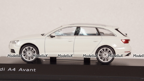 Audi A4 Avant 2015 white, 5011504213,  Spark 1:43