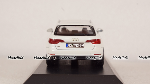 Audi A4 Avant 2015 white, 5011504213,  Spark 1:43
