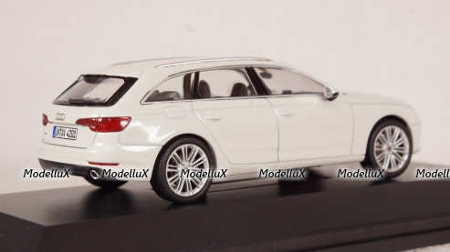 Audi A4 Avant 2015 white, 5011504213,  Spark 1:43