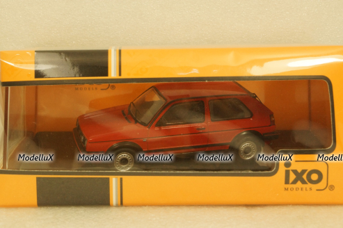 Volkswagen Golf II GTI 1984 Red, CLC408N, IXO 1:43