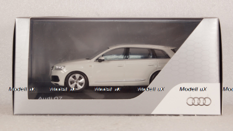 Audi Q7 S Line 2015, white, 5011407623, Spark 1:43