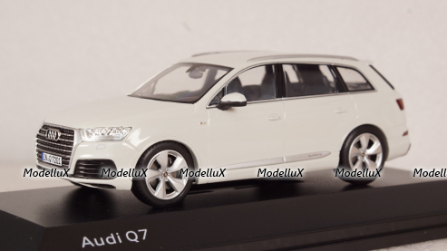 Audi Q7 S Line 2015, white, 5011407623, Spark 1:43