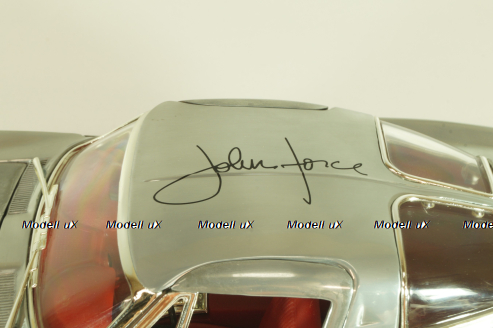 Chevrolet Corvette Stingrey Coupe, John Force 1963, chrome, 32874, ERTL 1:18