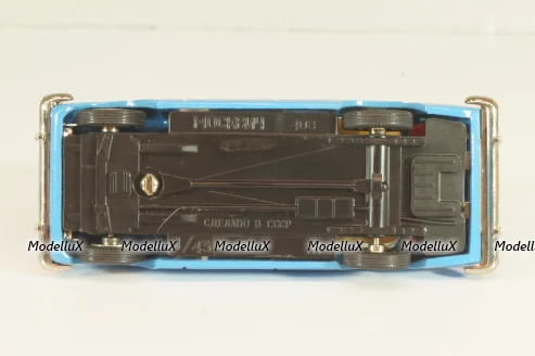 Москвич-408 А1 71, светло-синий, капот пластина, Тантал/Радон 1:43