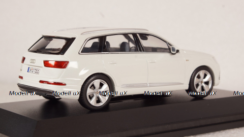 Audi Q7 S Line 2015, white, 5011407623, Spark 1:43