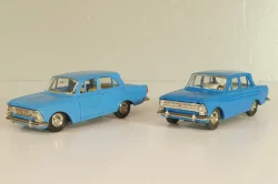 Москвич-408 А1 71, светло-синий, капот пластина, Тантал/Радон 1:43
