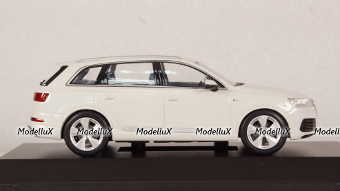 Audi Q7 S Line 2015, white, 5011407623, Spark 1:43