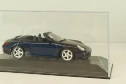 Porsche 911(996) Carrera 4S Cabriolet 2002, dark blue, 400062832, Minichamps 1:43