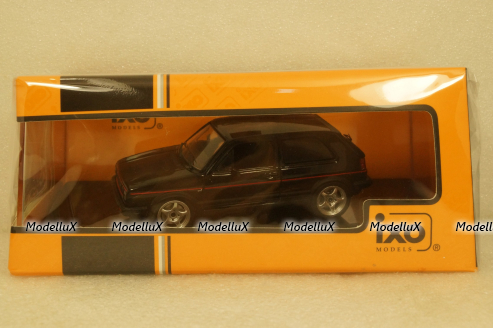 Volkswagen Golf II GTI 1984 Black/Red, CLC417N, IXO 1:43