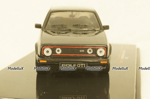 Volkswagen Golf II GTI 1984 Black/Red, CLC417N, IXO 1:43