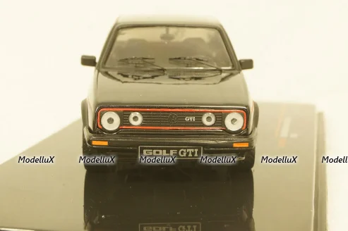 Volkswagen Golf II GTI 1984 Black/Red, CLC417N, IXO 1:43