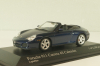 Porsche 911(996) Carrera 4S Cabriolet 2002, dark blue, 400062832, Minichamps 1:43