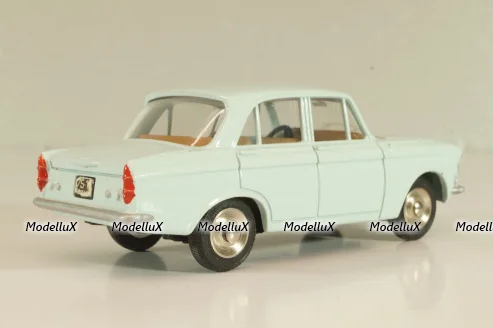 Москвич-408, голубой, Dinky 1:43