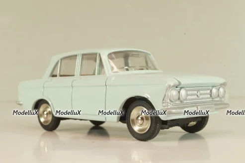 Москвич-408, голубой, Dinky 1:43