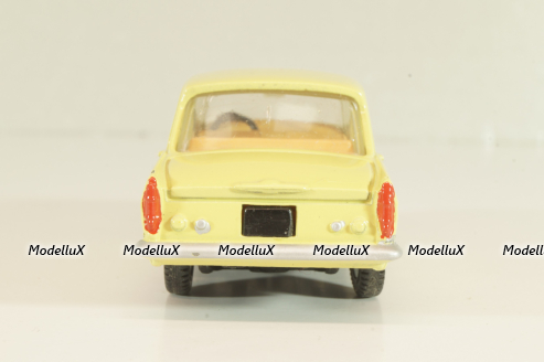 Москвич-408, желтый, Dinky 1:43