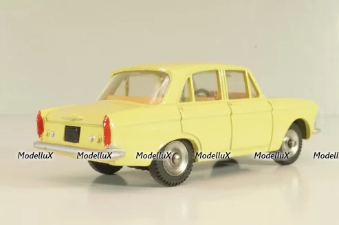 Москвич-408, желтый, Dinky 1:43