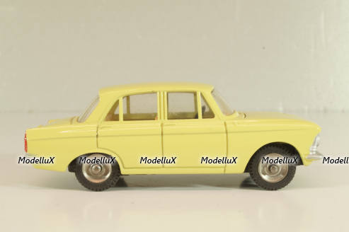 Москвич-408, желтый, Dinky 1:43