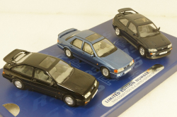 Ford RS Cosworth Collection набор из 3х машин, CW00001, Corgi 1:43