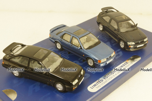 Ford RS Cosworth Collection набор из 3х машин, CW00001, Corgi 1:43