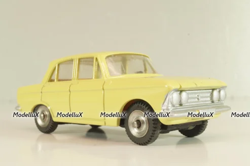 Москвич-408, желтый, Dinky 1:43