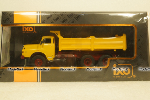 Man 28.260H 1971 Muldenkipper Yellow, TRUD003,  IXO 1:43