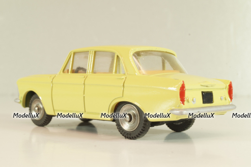 Москвич-408, желтый, Dinky 1:43