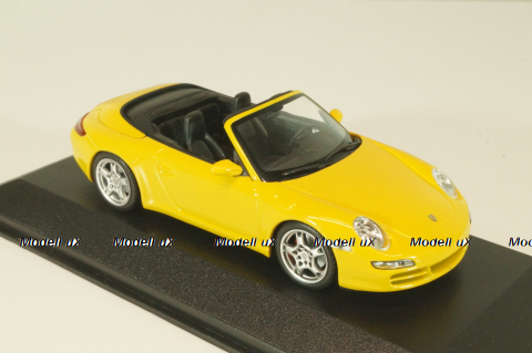Porsche 911 (997) Carrera S Cabriolet 2004, yellow, 400063031, Minichamps 1:43