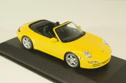 Porsche 911 (997) Carrera S Cabriolet 2004, yellow, 400063031, Minichamps 1:43