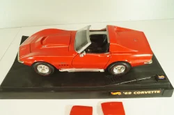 Chevrolet Corvette Stingrey (C3) 1969, red,  276378, Hot Wheels 1:18