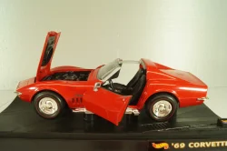 Chevrolet Corvette Stingrey (C3) 1969, red,  276378, Hot Wheels 1:18