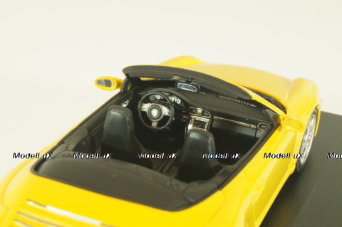 Porsche 911 (997) Carrera S Cabriolet 2004, yellow, 400063031, Minichamps 1:43