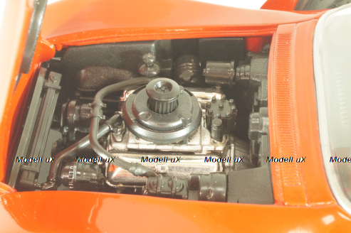 Chevrolet Corvette Stingrey (C3) 1969, red,  276378, Hot Wheels 1:18