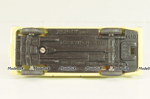 Москвич-408, желтый, Dinky 1:43