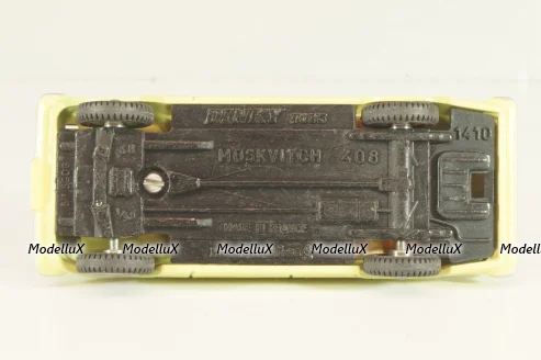 Москвич-408, желтый, Dinky 1:43
