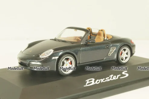 Porsche Boxster S (987) 2004, grey, WAP02020315, Schuco 1:43