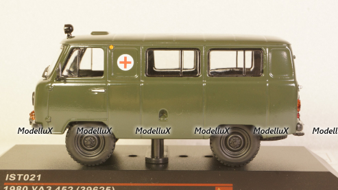 Уаз-452 1980г Санитарный, TruckTyr 1:43